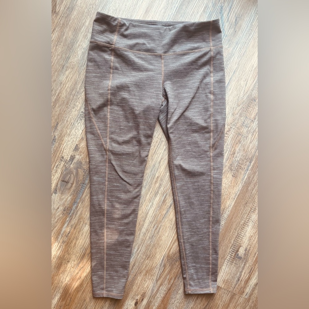 Athleta Brown leggings/ active pants, large